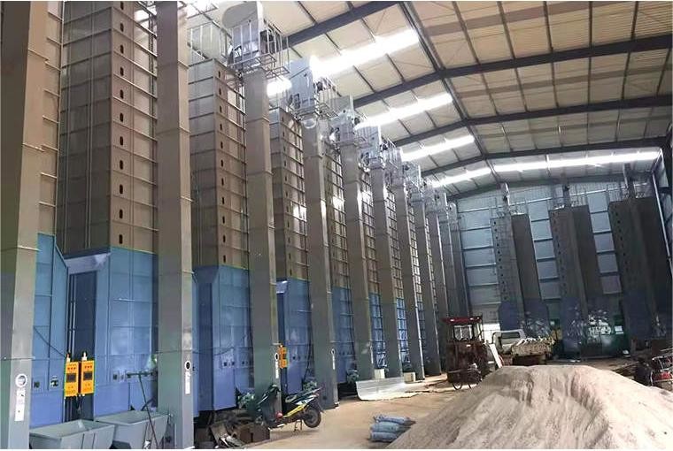 Corn Rice Circulation Tower Dryer Wheat Grain Crop Tower Dryer For Agriculture