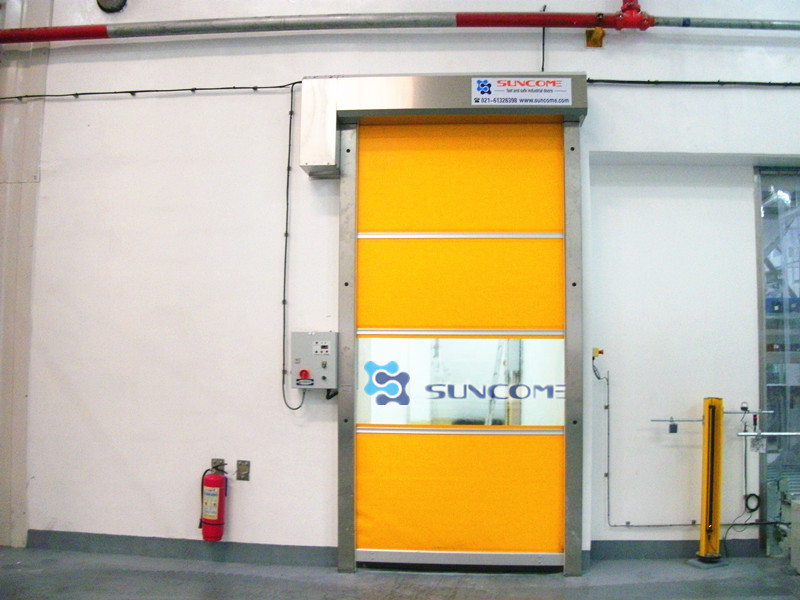 Single Phase Power Supply Industrial Interior High Speed Door AC 220V - 240V