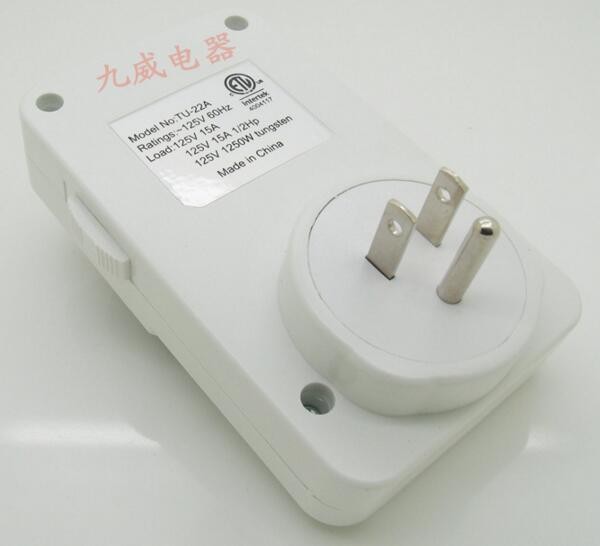 china factory TU-22A 24 Hour Heavy Duty Plug-in Mechanical Timer Grounded