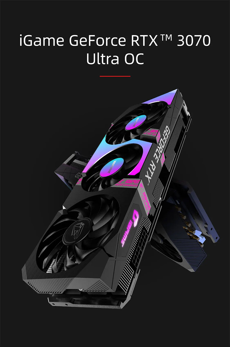 People Friendly Rtx 3070 Graphics Card IGame GeForce RTX 3070 Ultra OC