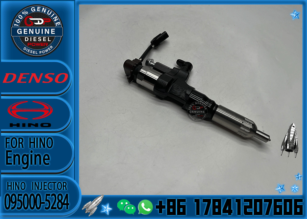 Fuel Injector 095000-5281 095000-6810 095000-5284 for Hino J08E Engine
