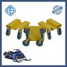 Buy cheap Punching Snowmobile Dolly Cart Vehicle Dolly Wheel Heavy Painted Steel from wholesalers