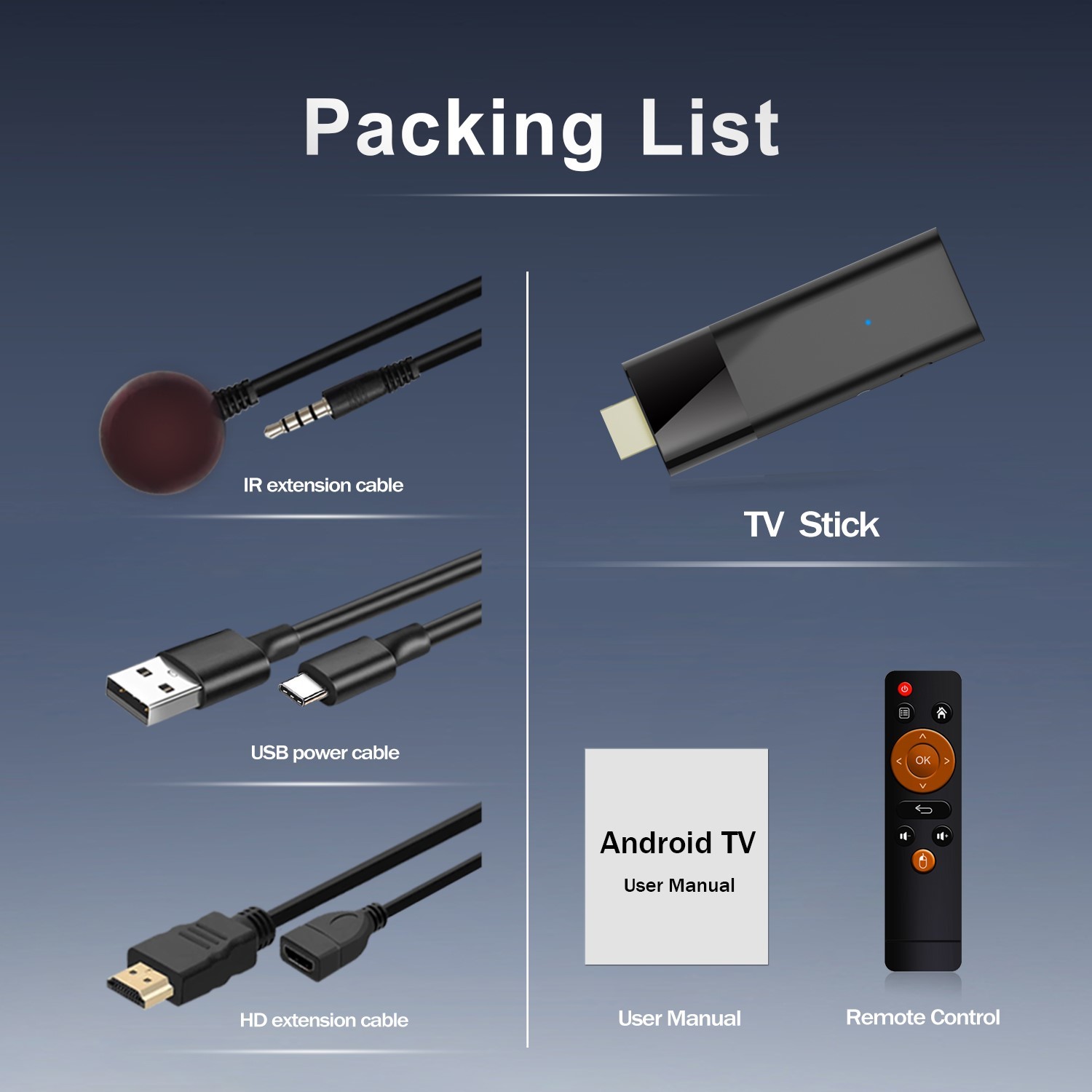 IPTV Box Android TV Stick DIY Smart TV Stick Q6 Allwinner H313 2GB RAM 16GB ROM
