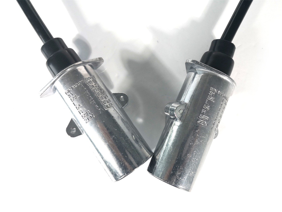 7 Pole N Type Trailer Cable Waterproof Metal Plug ISO1185 Certificaiton