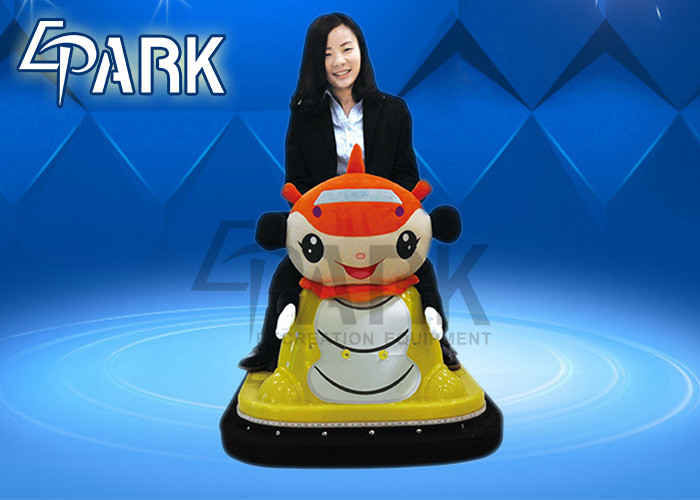 Pink Remote Control Caterpillar Kids Bumper Car For Playground