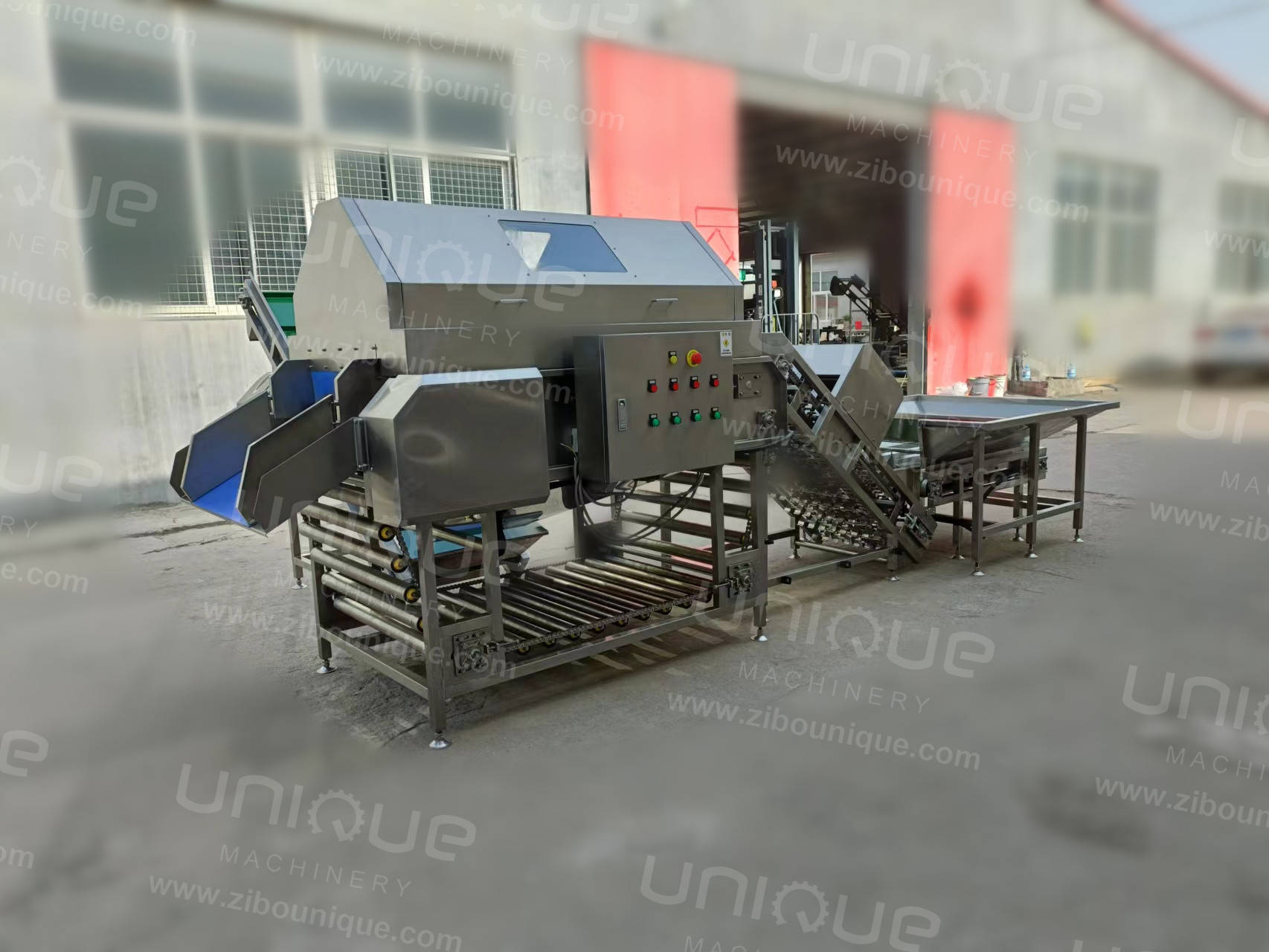 Onion Peeling Machine for Root Vegetables Industrial Dry Onions Skinning Equipment