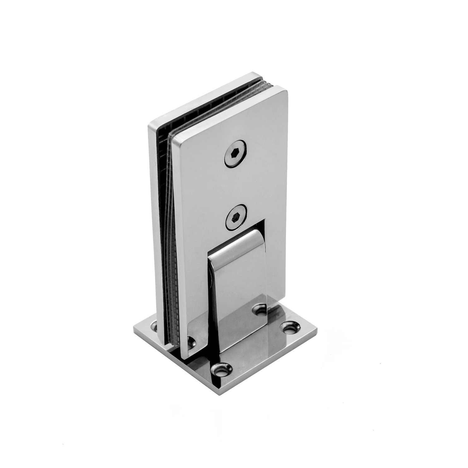 Long Life Stainless Steel Soft Close Shower Frameless Tempered Glass Door Hinges