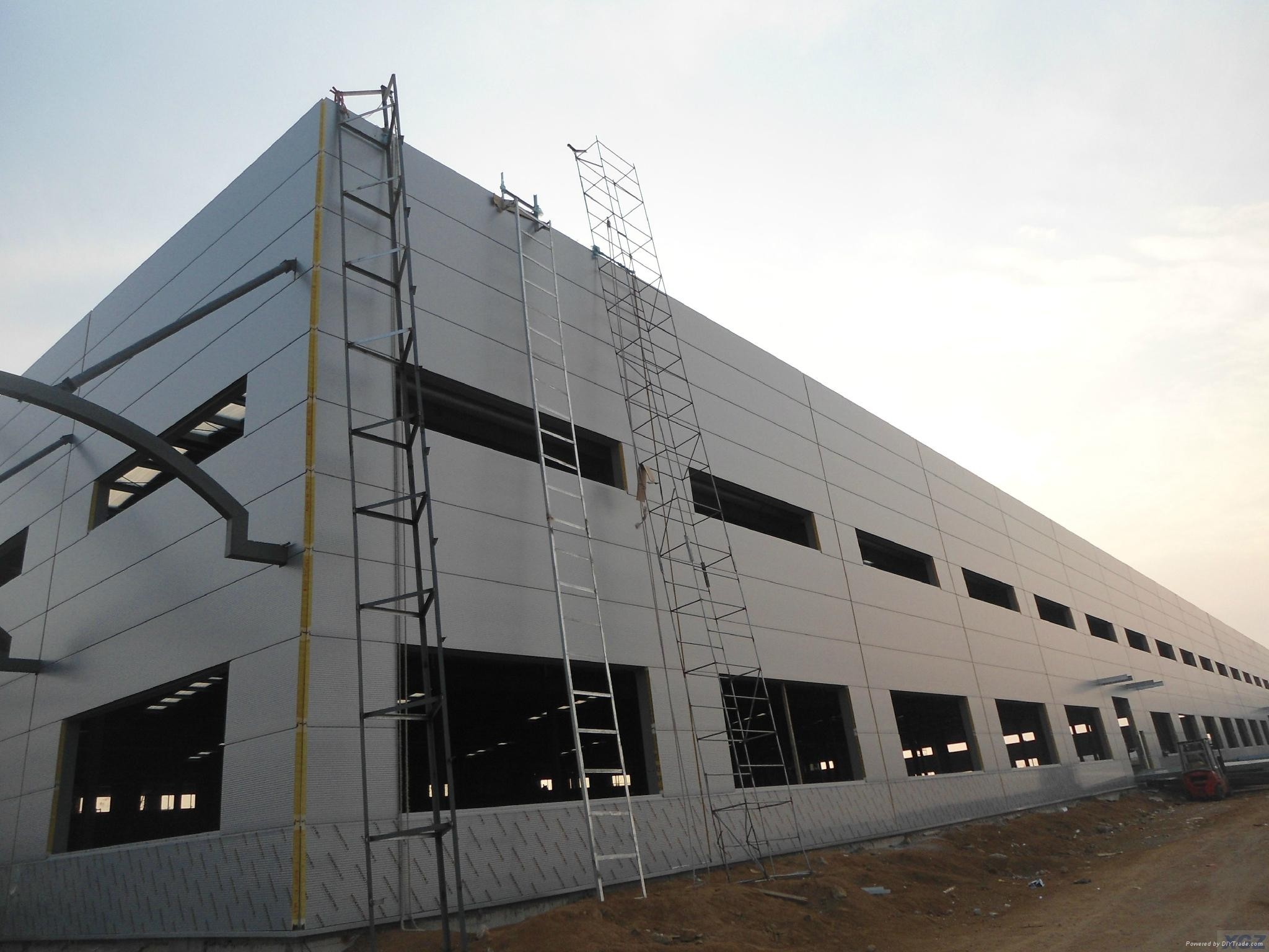 Large Load Steel Building Structure Customed Steel Prefabricated Buildings