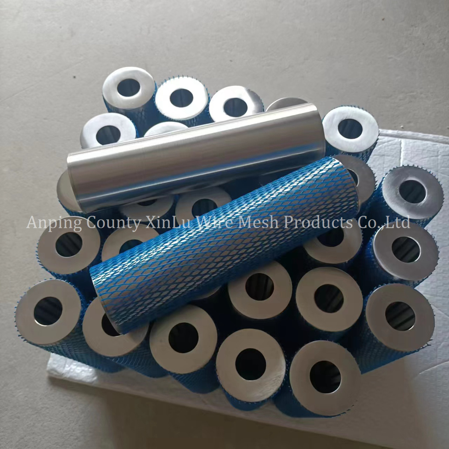 Q25 V Wire Continuous Slot Screen Tube / Filter Johnson Strainer Pipe with 50micron Slot Wedge Wire