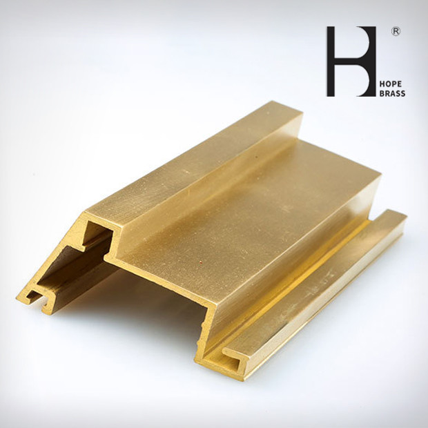 Extruded Profiles Copper With Special Shapes Brass Extrusions Copper Alloy Extrusion Profiles Brass Customized Profiles