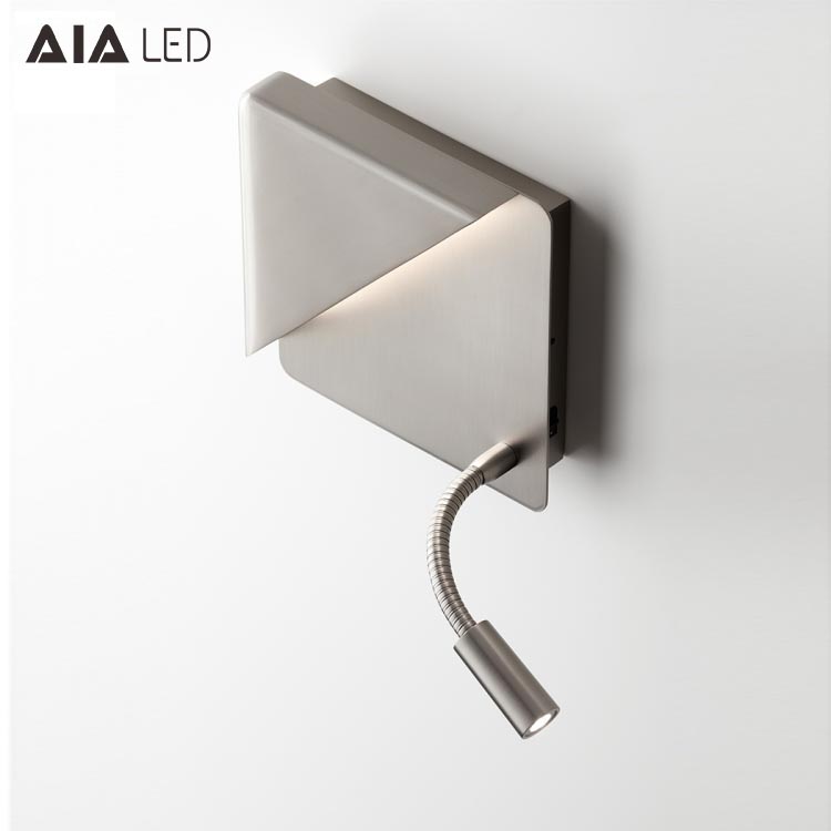 LED headboard wall light LED reading wall light & Interior bedside wall light for hotel decoration