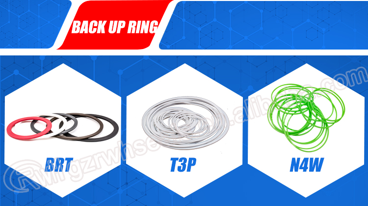 PTFE Hydraulic Rubber Seal , BRT Hydraulic Cylinder Back Up Ring