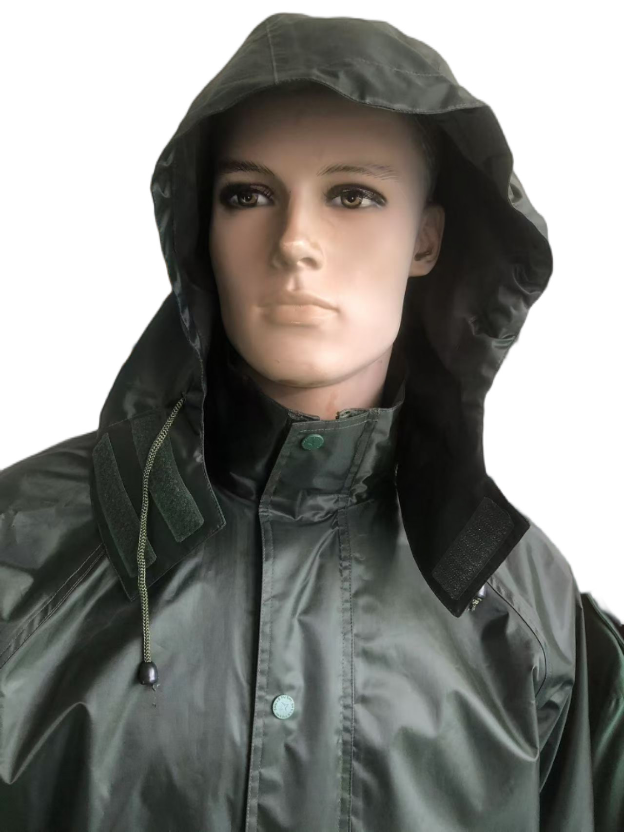 Polyester Waterproof Security Guard Uniform Tactical Training Raincoat