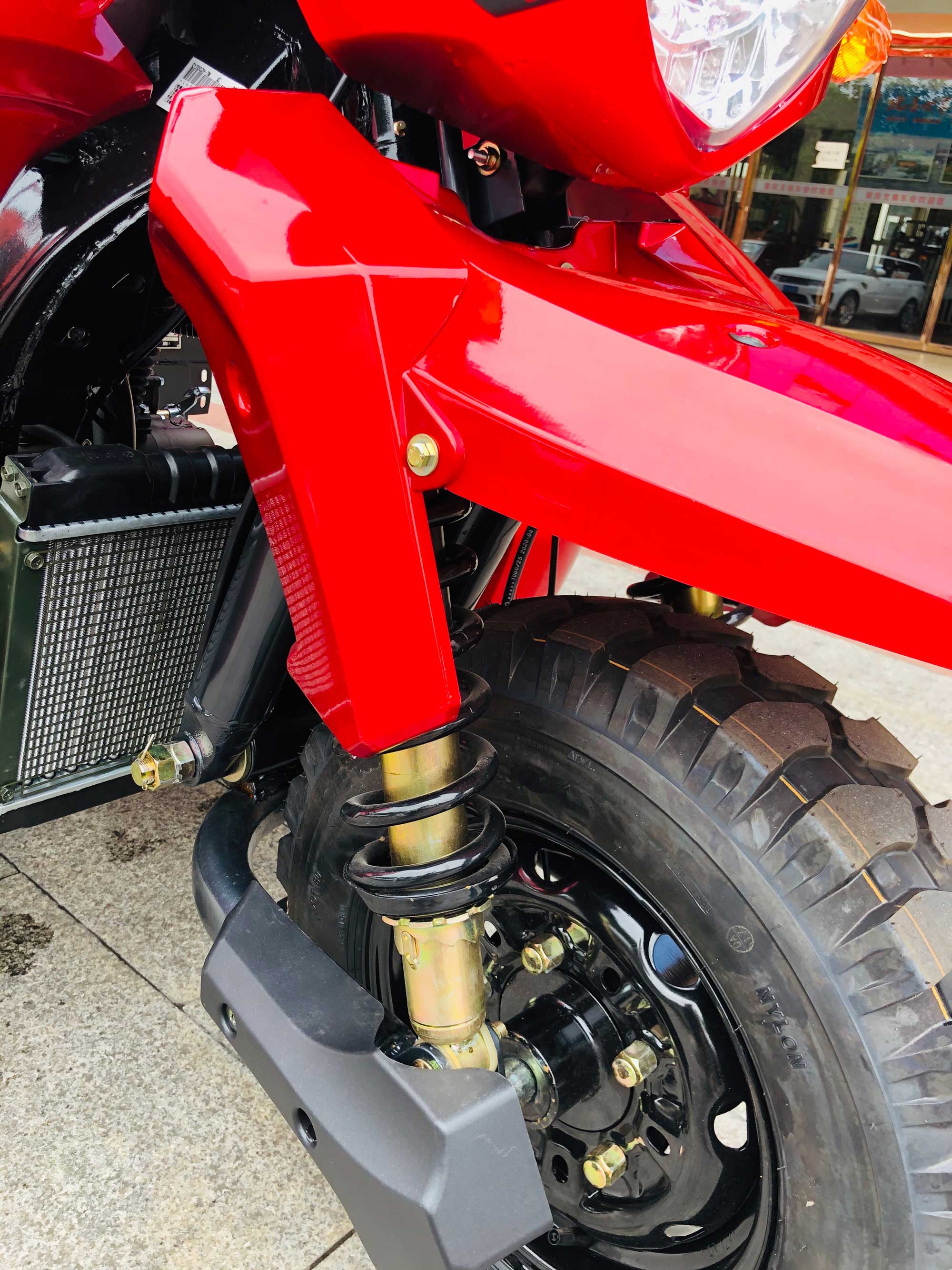 800W DAYANG DY-R1 RUITENG 250cc Cargo Tricycle for Heavy Duty CCC Three Wheels Motorcycle