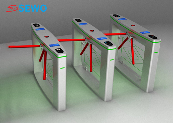 Cinema Tripod Turnstile Gate Access Control with Qr Code Facial Machine System