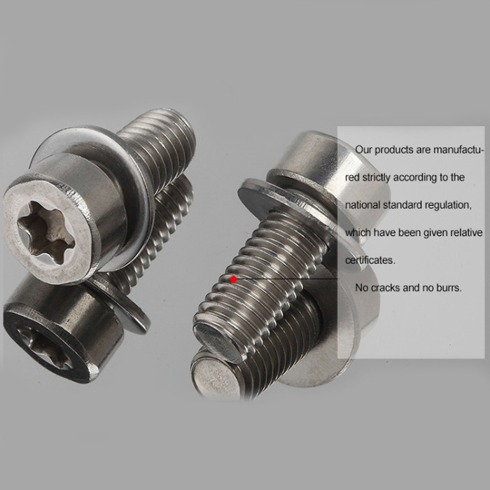 Din SUS304 Stainless Steel A2 Torx Socket Cup Head Seas Torx Machine Screw