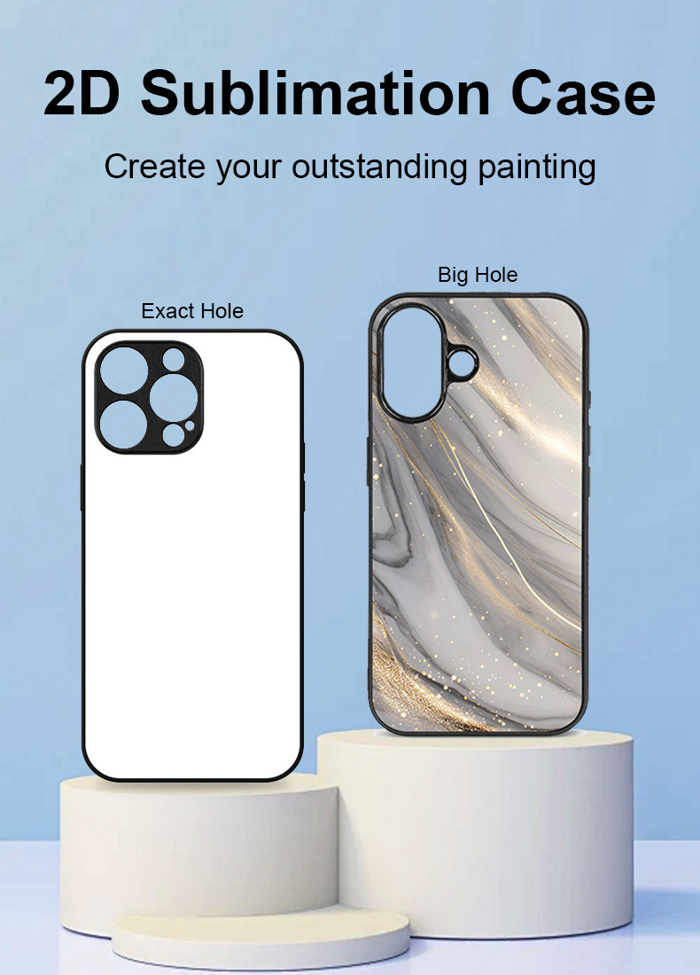 Easy Accessibility Sublimation Phone Case Blanks Shockproof For IPhone 14 15 Pro