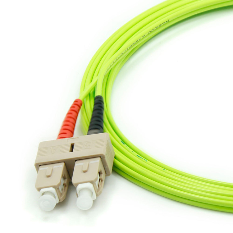 Duplex ST/SC OM5 Fiber Optical Patch Cord For 40G 100G Data Center Cabling Solutions