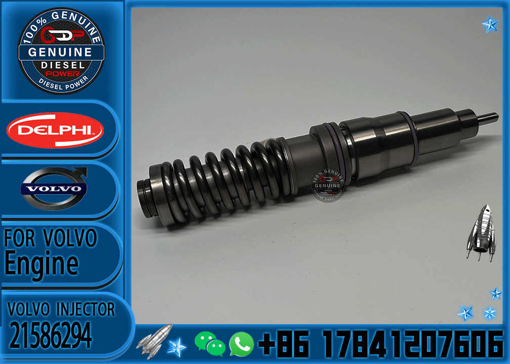 Manufacturer Wholesale Factory Direct Volvo Engine Common Rail Injector 21586294 03586247 3586247 Injector