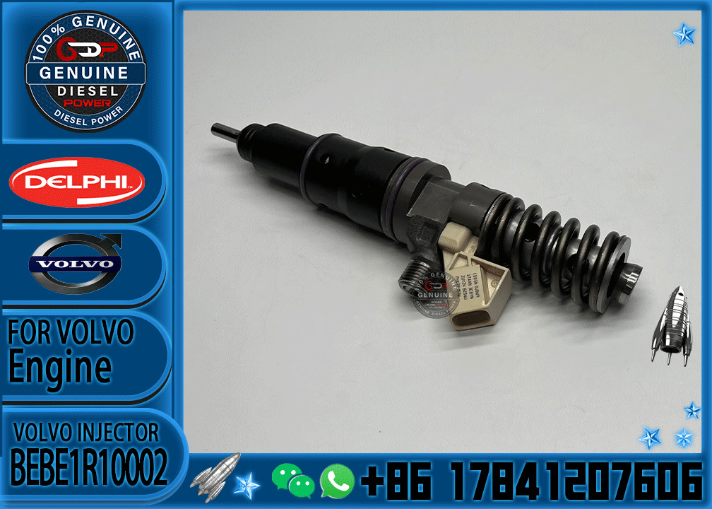 Diesel Fuel Injector BEBE1R10002 22282201 BEBE1R11102 22373644 BEBE1R12001 33800-84300 BEBE1R14101 for VOL