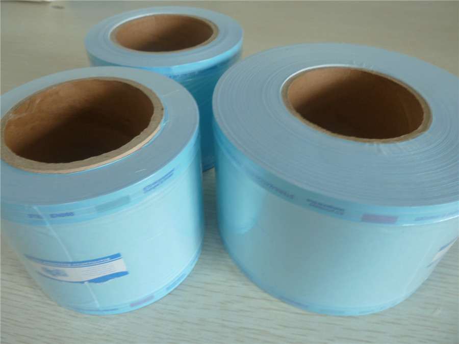 Heat Sealing Flat Sterilization Rolls, sterile pouch reels in low price
