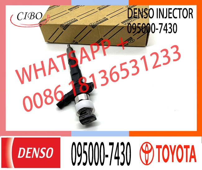 23670-39245 095000-7430 With injector nozzles diesel injectors And Diesel common rail fuel injector