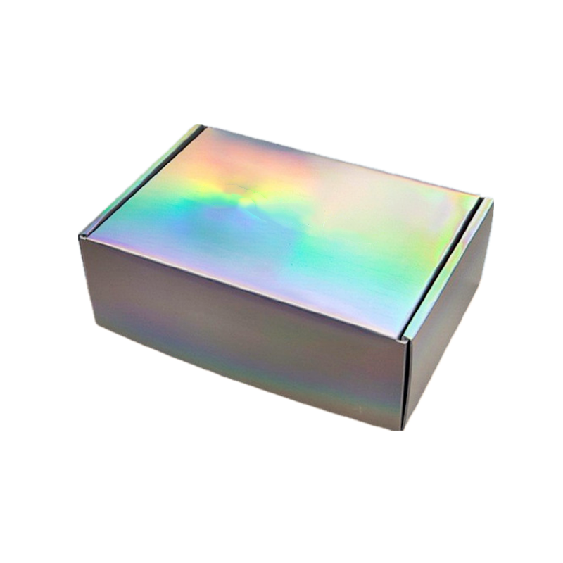 Collapsible Fashionable Design Cosmetic Paper Packaging Box with Holographic Effect