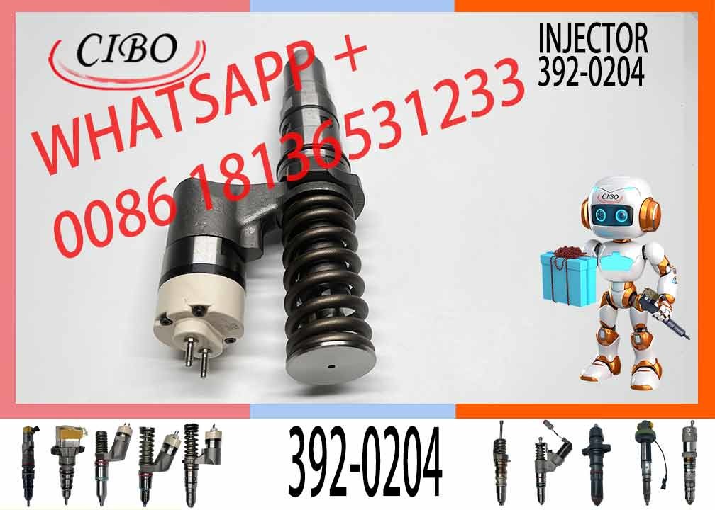 Common Rail Injector Fuel Injector 250-1303 250-1306 250-1308 250-1312 392-0204 For 3512B Excavator 3512C