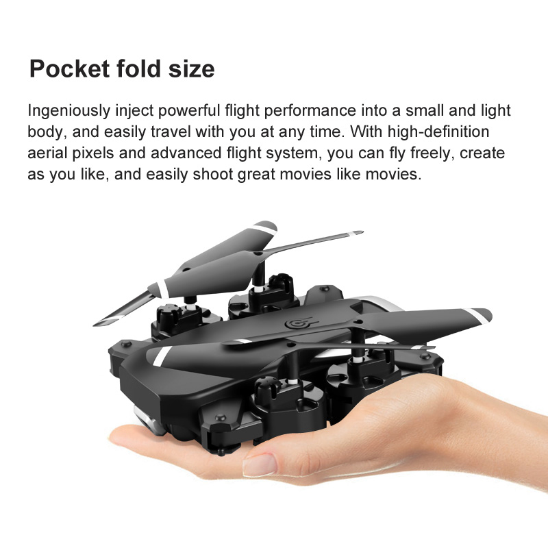 FPV HD Camera 2000mAh Headless Foldable RC Helicopter