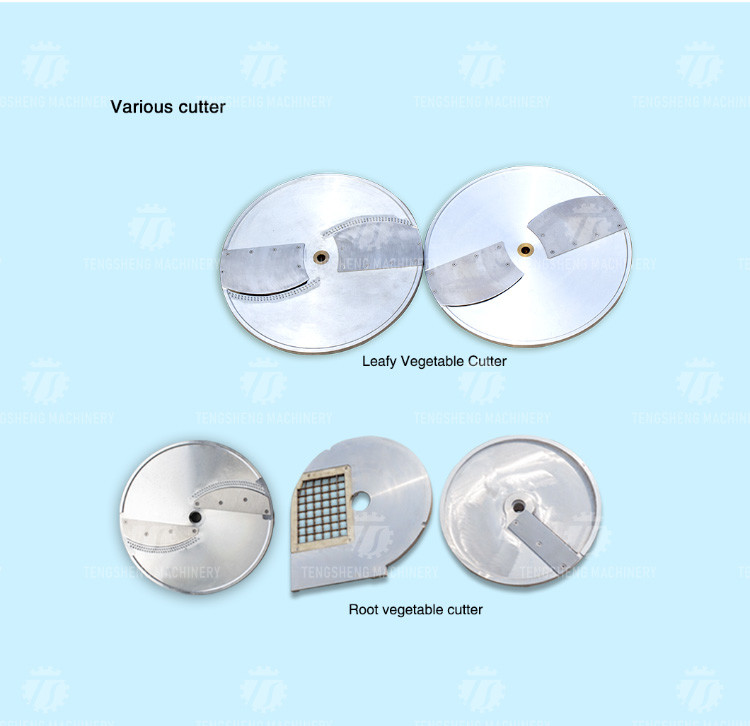 304 Stainless Steel Vegetable Processing Machine Double Head Cabbage Dicing Equipment
