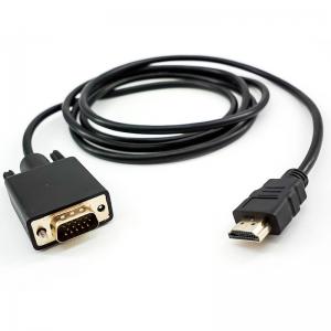 Buy cheap 1080P 60Hz 1.8 meter HDMI TO VGA HD Adapter Laptop Computer Converter product