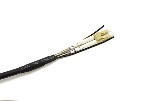 Waterproof Fiber Cable Assembly PDLC ODVA Connector To SC Fiber Cable G657A
