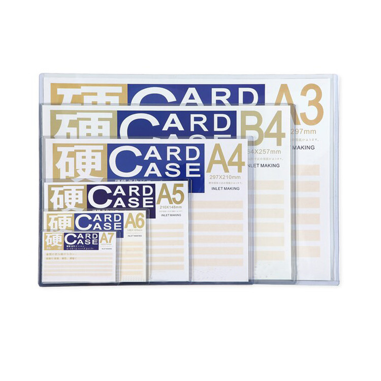 148x102mm A3 A4 A6 35pt Trading Card Sleeve Waterproof Hard
