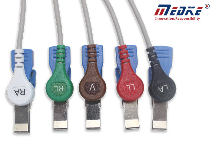 Soft Attachment Grabber 91012058104 Snap Ecg Alligator Clips