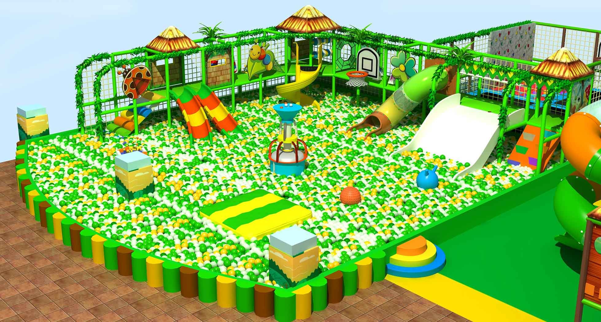 jungle gym indoor playground ball pit places indoor activity center for family