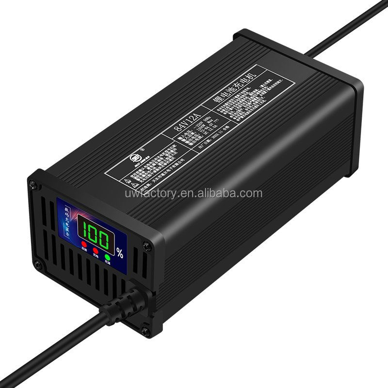 Full Charge but Never Overcharge 100-240V 42v 2a Lithium Ion Battery Charger for E Scooter Fast Charger PD3.1 Function