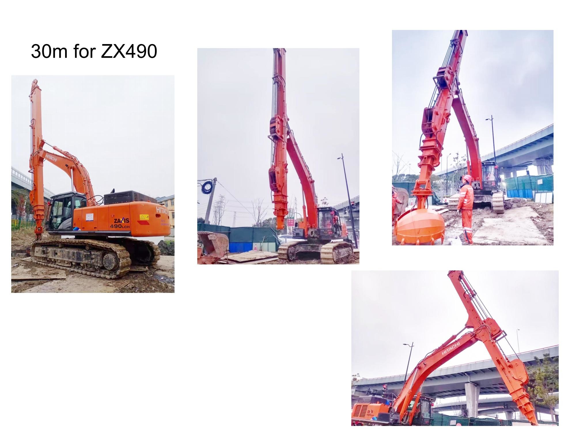 Telescopic Excavator BS900E Wire Rope With Welding Customized Attachments