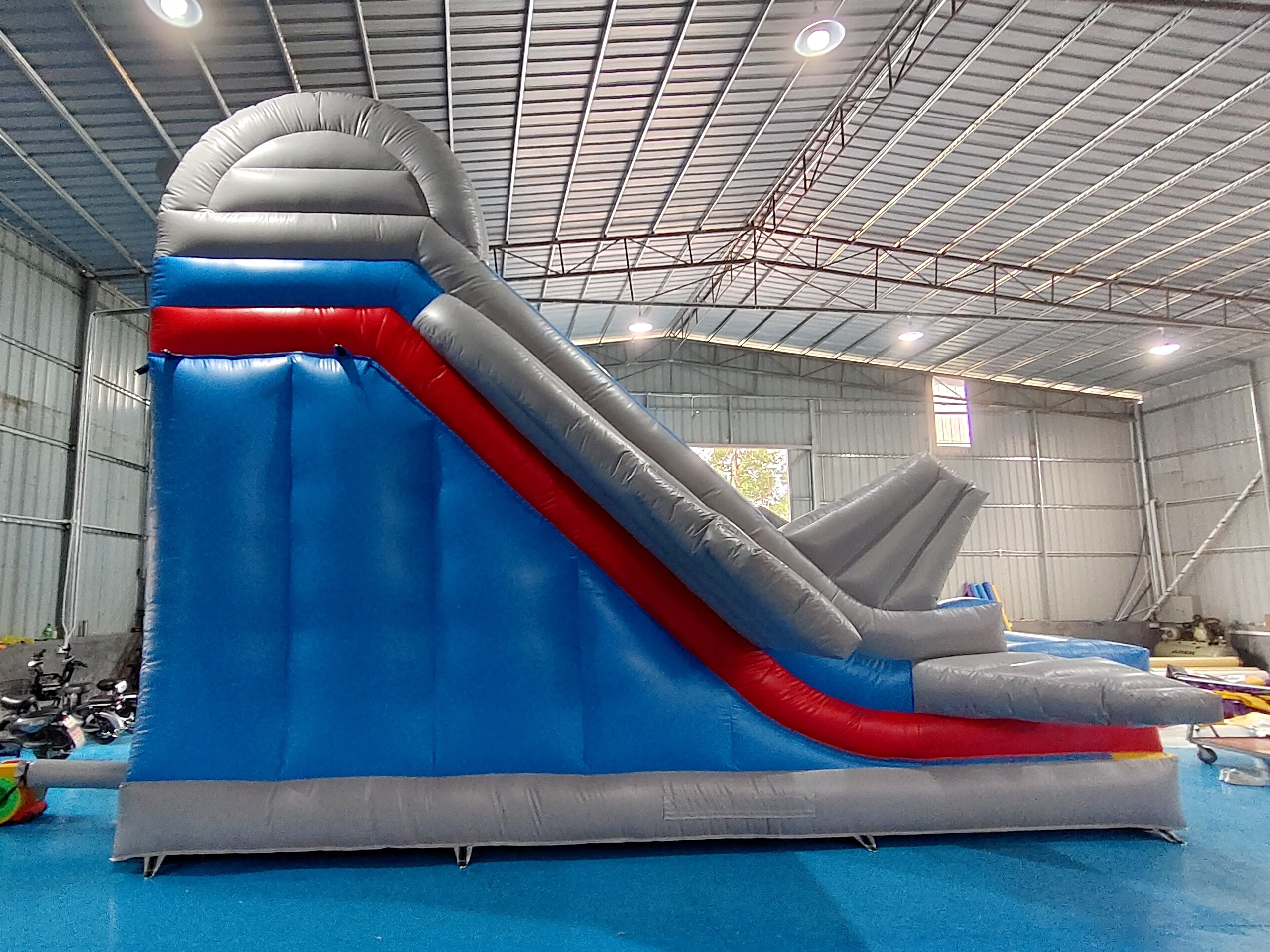 Commercial Inflatable Dry Slide Airplane Model Double Slides Inflatable Castle For Kids And Adults