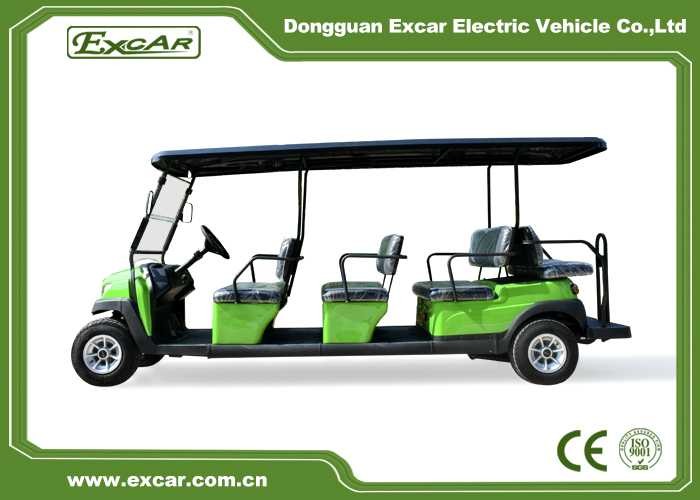 Cheap 8+3 Seater Low Speed Vehicle 2 Wheel Drive Push Electric Golf Cart