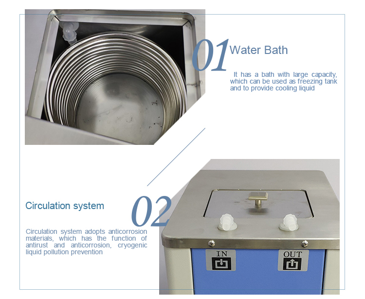 Chiller Lab Equipment 5L Small Glycol Laboratory Chiller