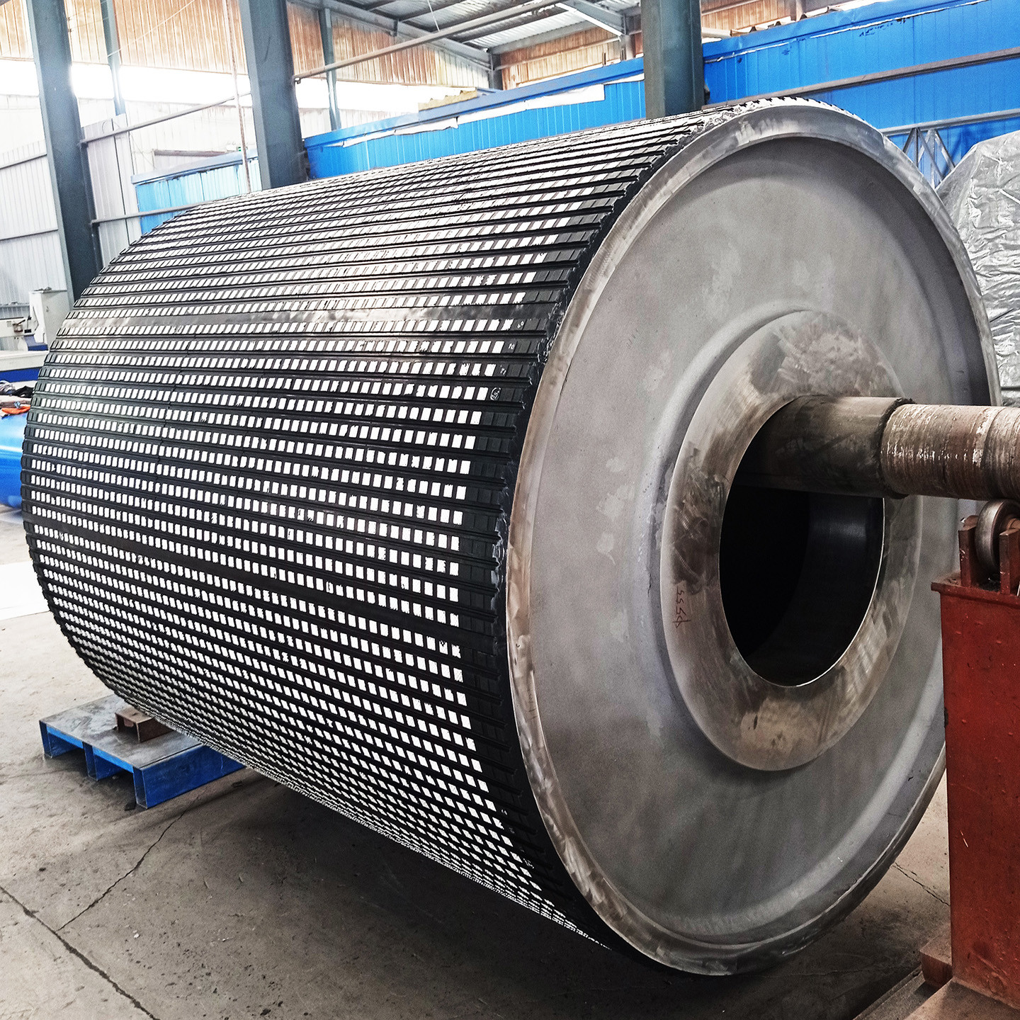 Drive Pulley Rubber Ceramic Lagging 15mm Thick 500mm wide 10m Long