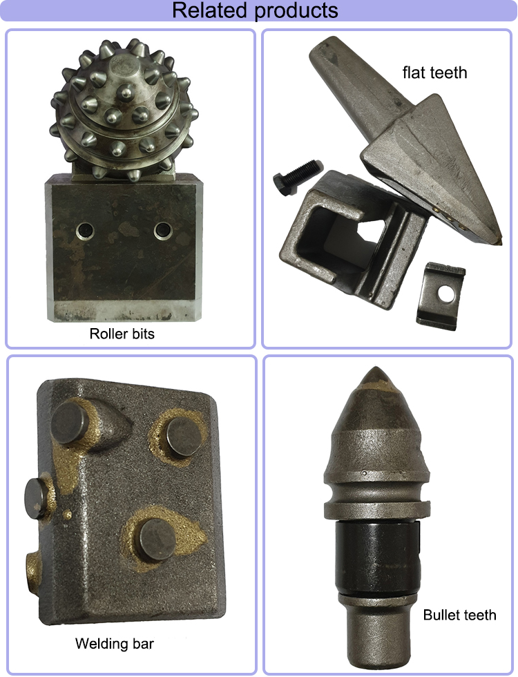Heavy Duty Civil Engineering And Construction Soil Teeth 25T