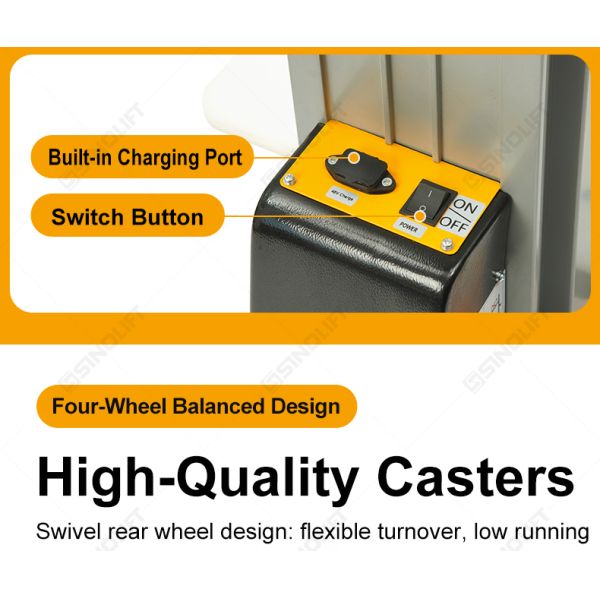 SINOLIFT ESG100 ESG150 Lightweight Electric Screw Stacker