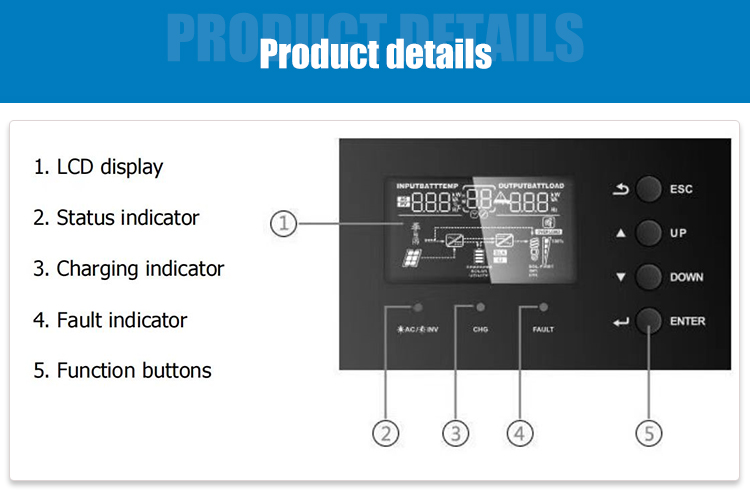 5KW Practical Wall Mounted Solar Battery , Home Solar Power Wall