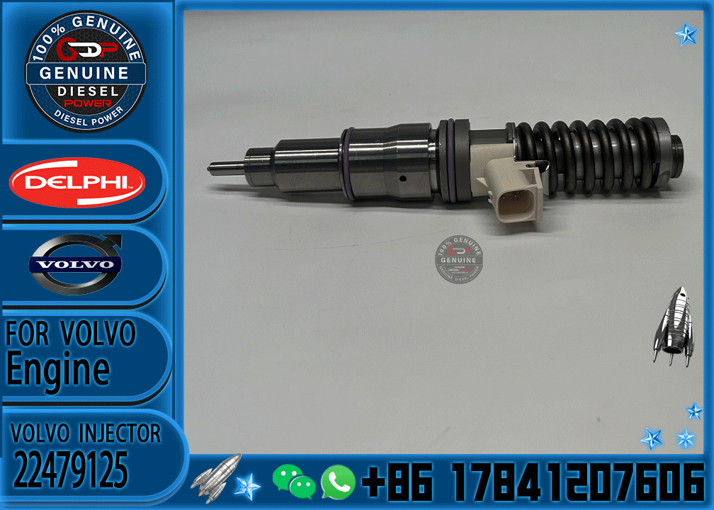 Diesel Fuel Unit Injector 22479125 BEBE4L16001 for VOLVO D16 US15 Engine
