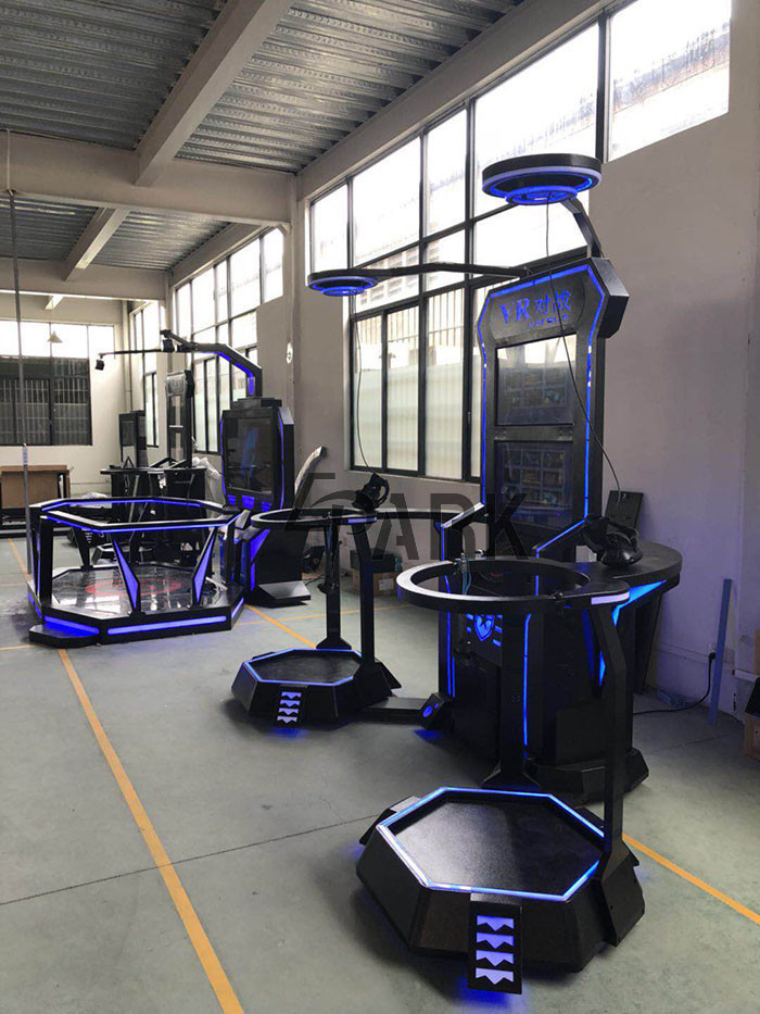 Interactive 360 Degree Fighting Simulator , Virtual Reality Battle Gun Shooting Game Htc Vive