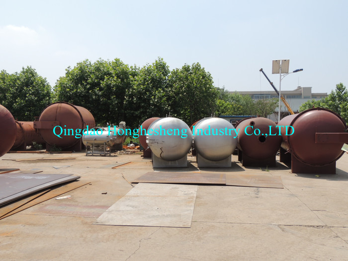 Car Tire Retreading Machine Rubber Tires Vulcanization Vessel Rubber Fender Curing Tank