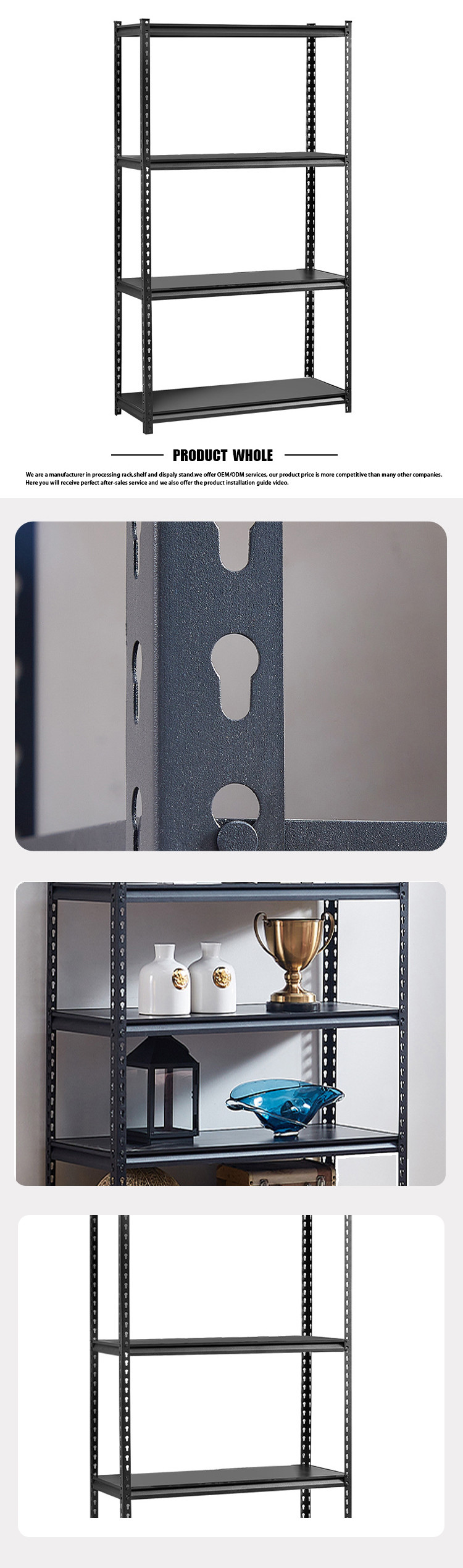 ISO Certified Steel Boltless Racking Shelves For Heavy-Duty And Capacity Storage