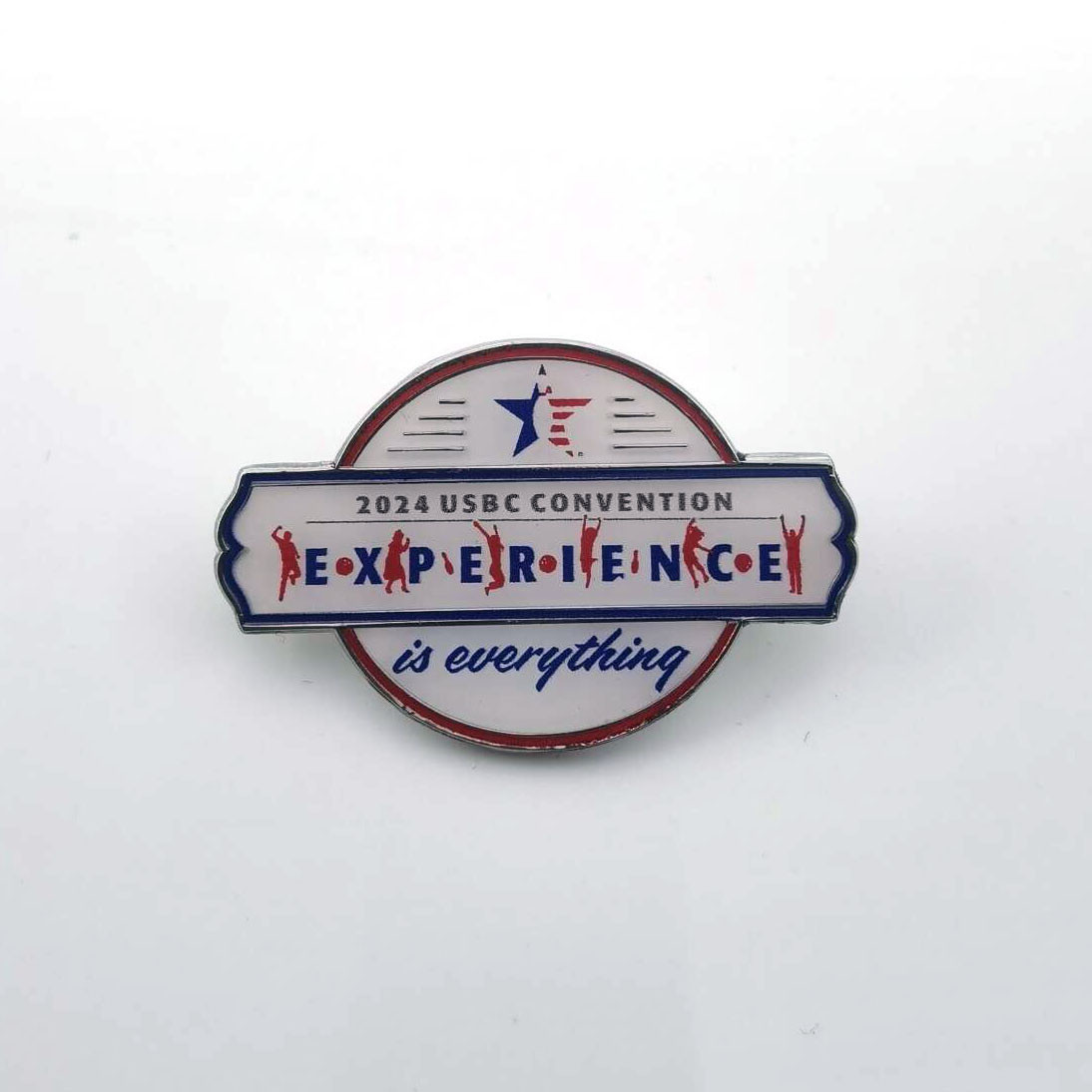 USB C Convention Soft Enamel Lapel Pin Bold Colors And Intricate For Event Memorabilia And Bowling Enthusiasts