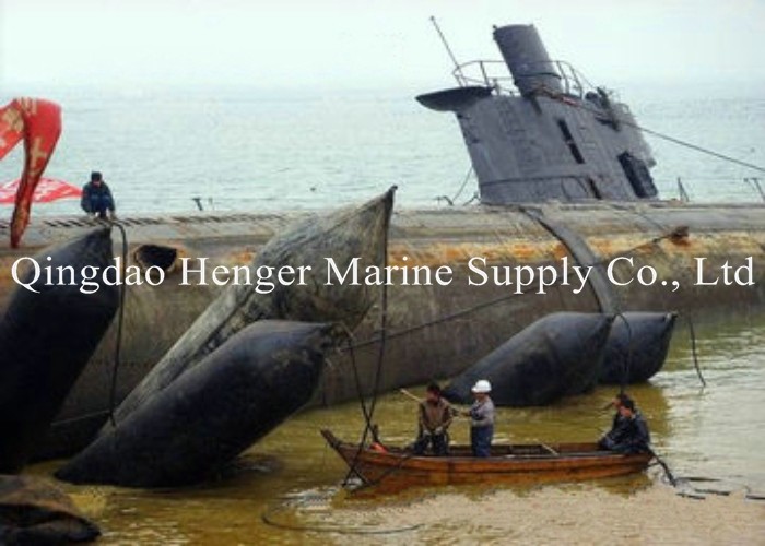 0.08Mpa Salvage 9 Layers Boat Launching Marine Airbag